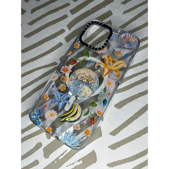 CASETiFY Clear iPhone Case in Disco Magic - Clear - Picture 2 of 4